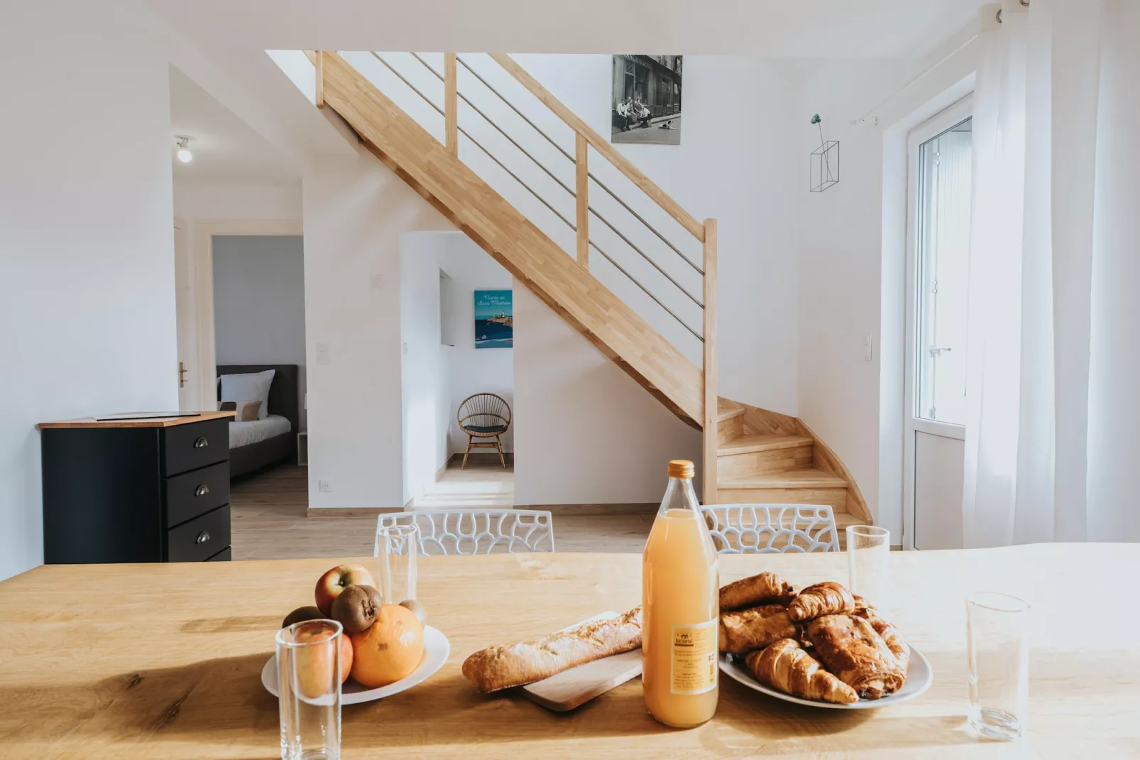 Maison de Vacances à Plougonvelin-Eetkamer