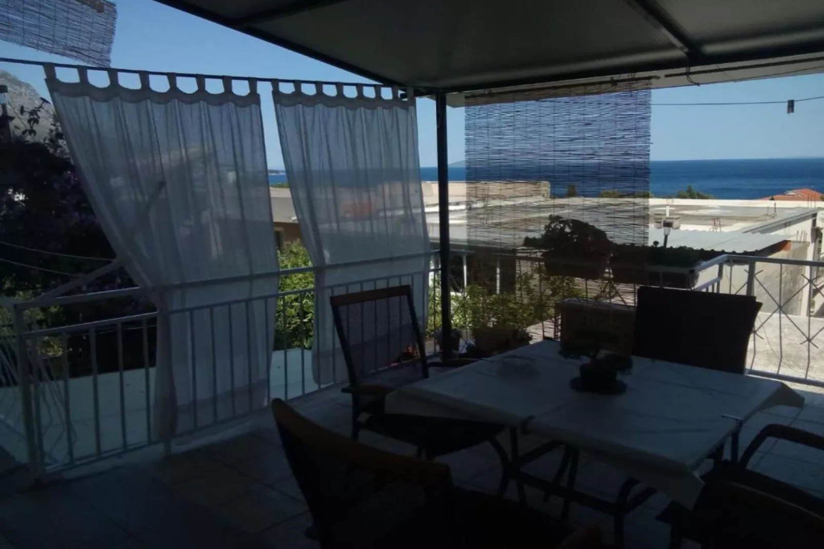Apartments Ćubela - One Bedroom Apartment with Balcony and Sea View (Ap3)-Terrasbalkon
