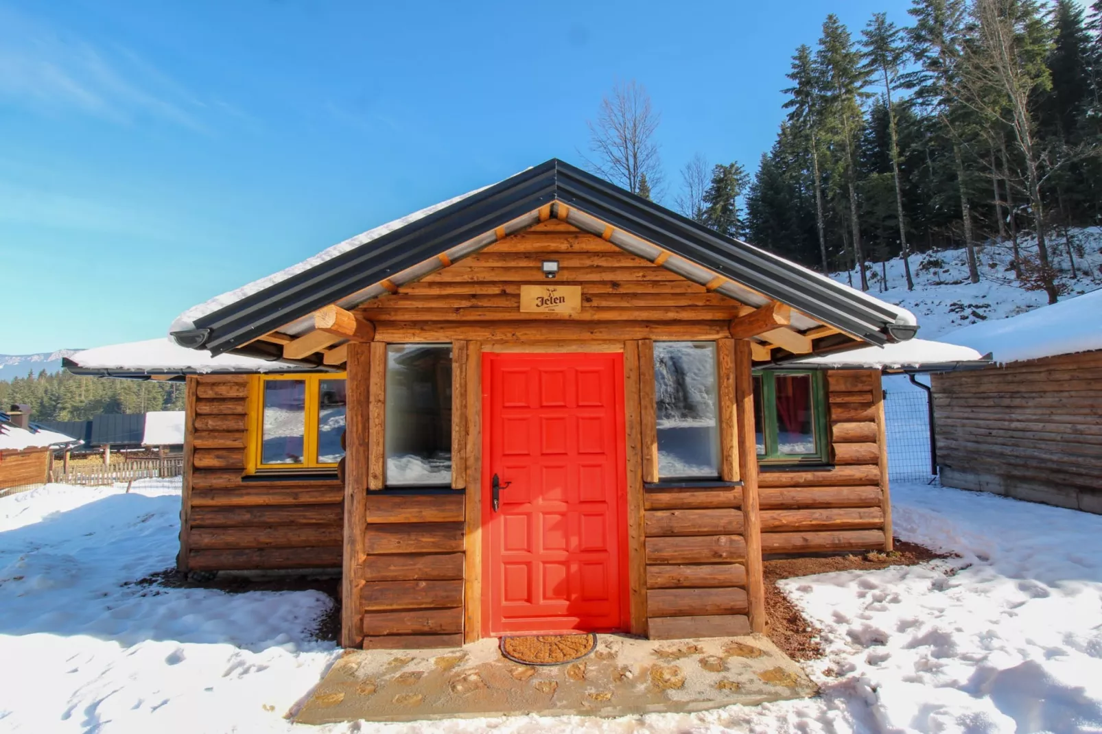 Ethno Village Dolina Mira - One Bedroom Holiday Home (Miljacka)-Buitenlucht