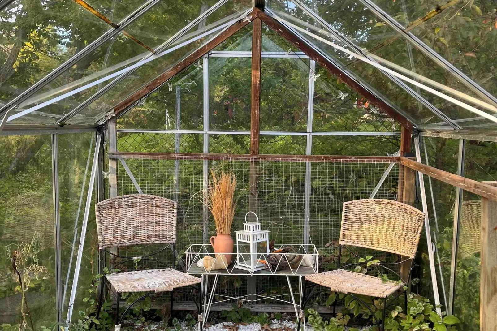 Historisch landhuis in Alberga-Buitenlucht