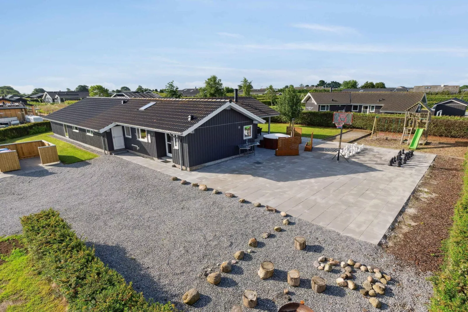 5 sterren vakantie huis in Haderslev-Buitenlucht