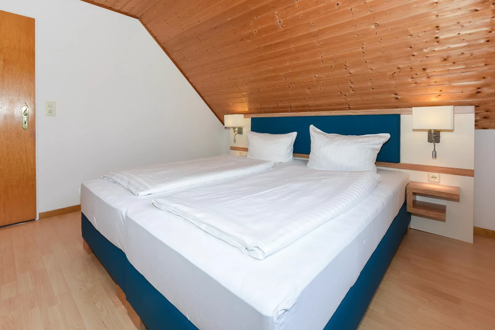 Deichblick Haus Hafeneck-Slaapkamer