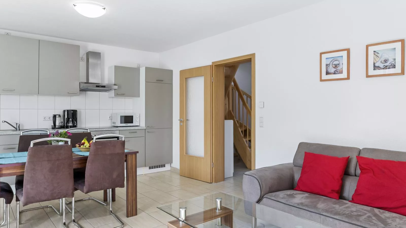 Windflüchter links mit Sauna-Woonkamer