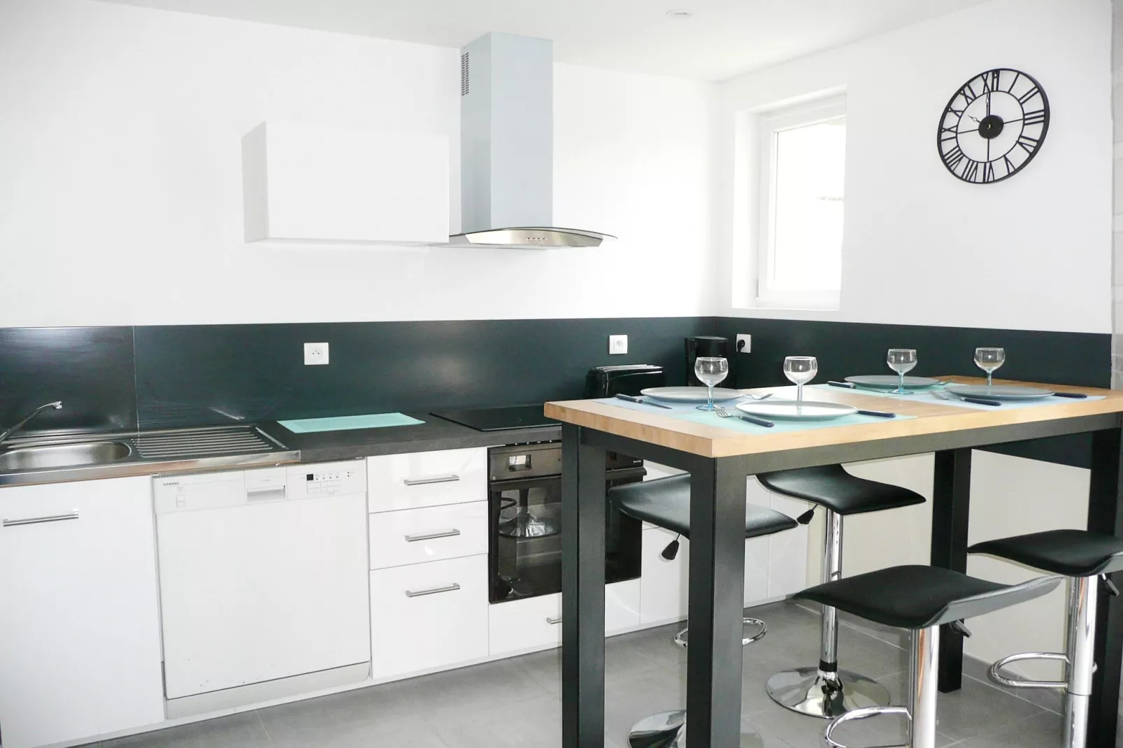 Doppelhaushälfte in Plouguerneau-Keuken