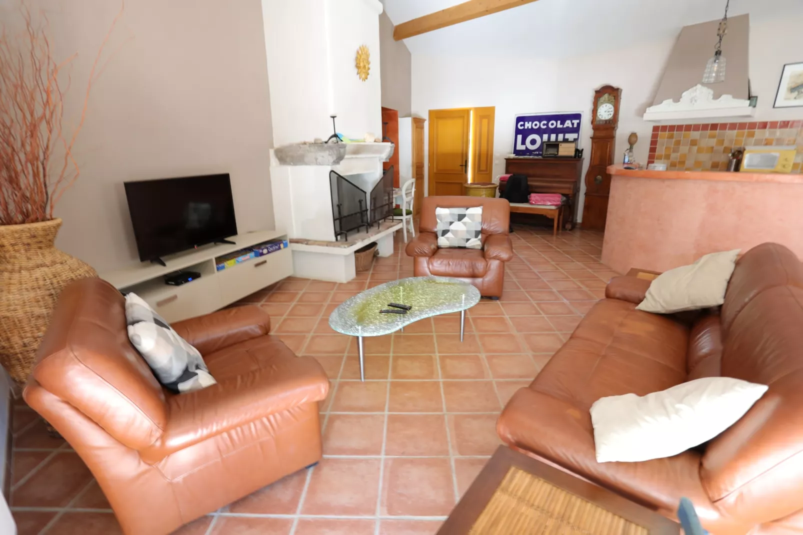 Villa Borie-Woonkamer