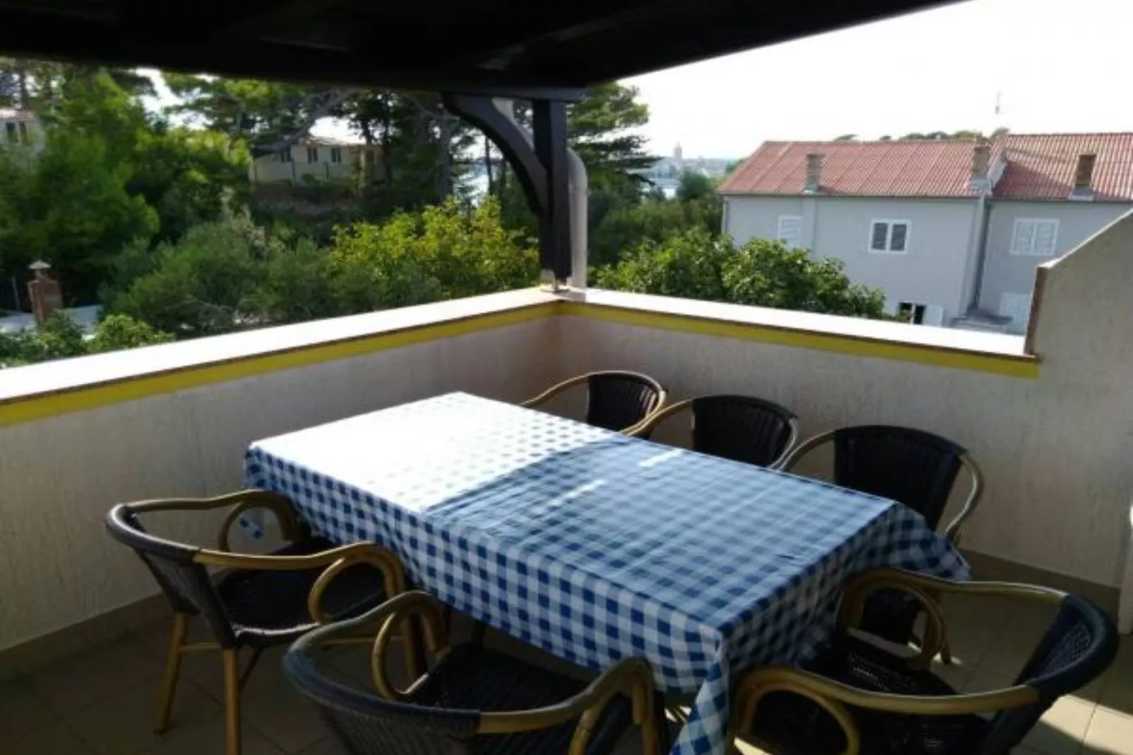 Apartments Verović Rab Banjol - Two Bedroom Apartment With Terrace (A1)-Terrasbalkon