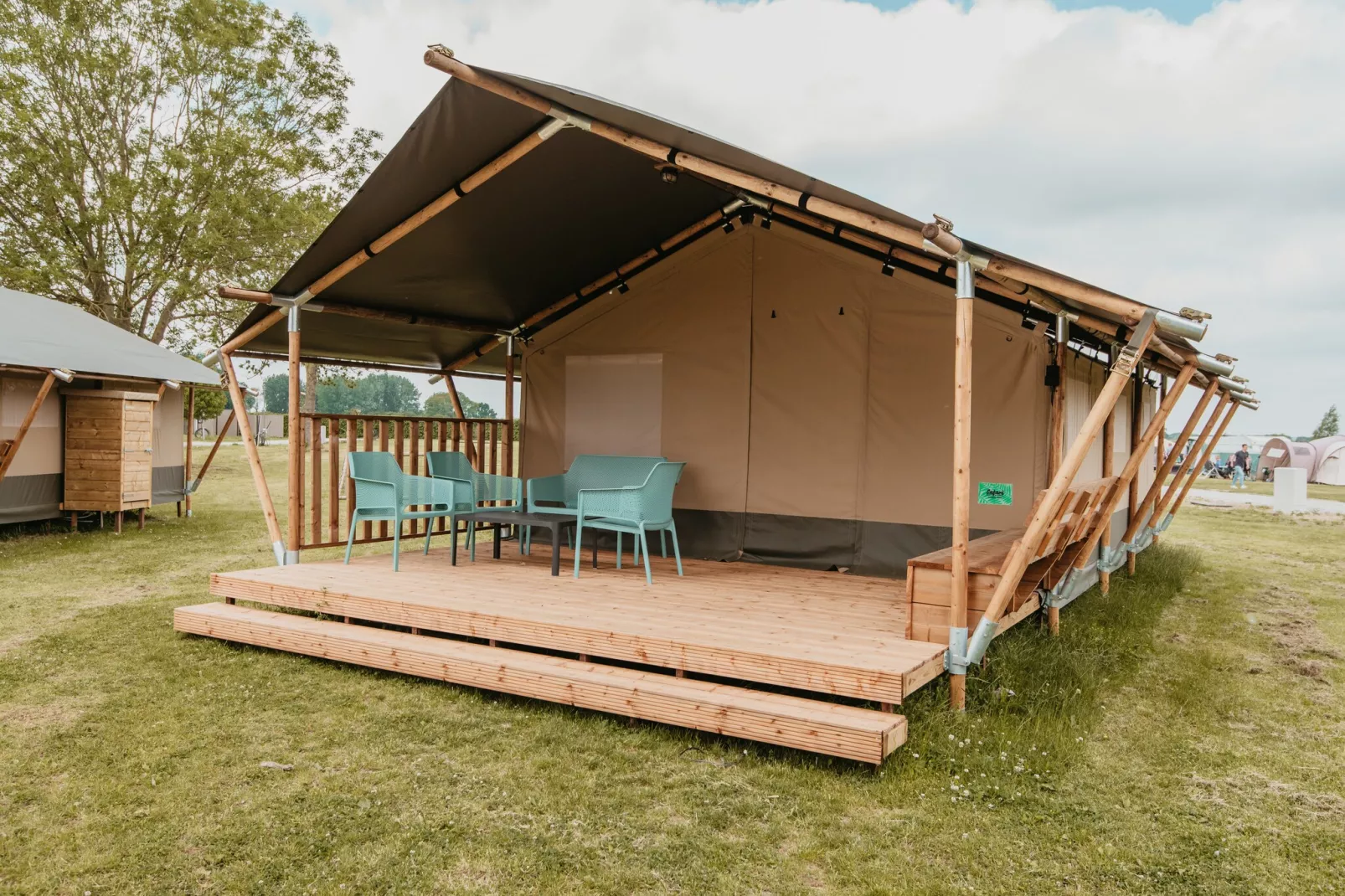 Bloesem Lodge 4 pax - Buitenkant zomer