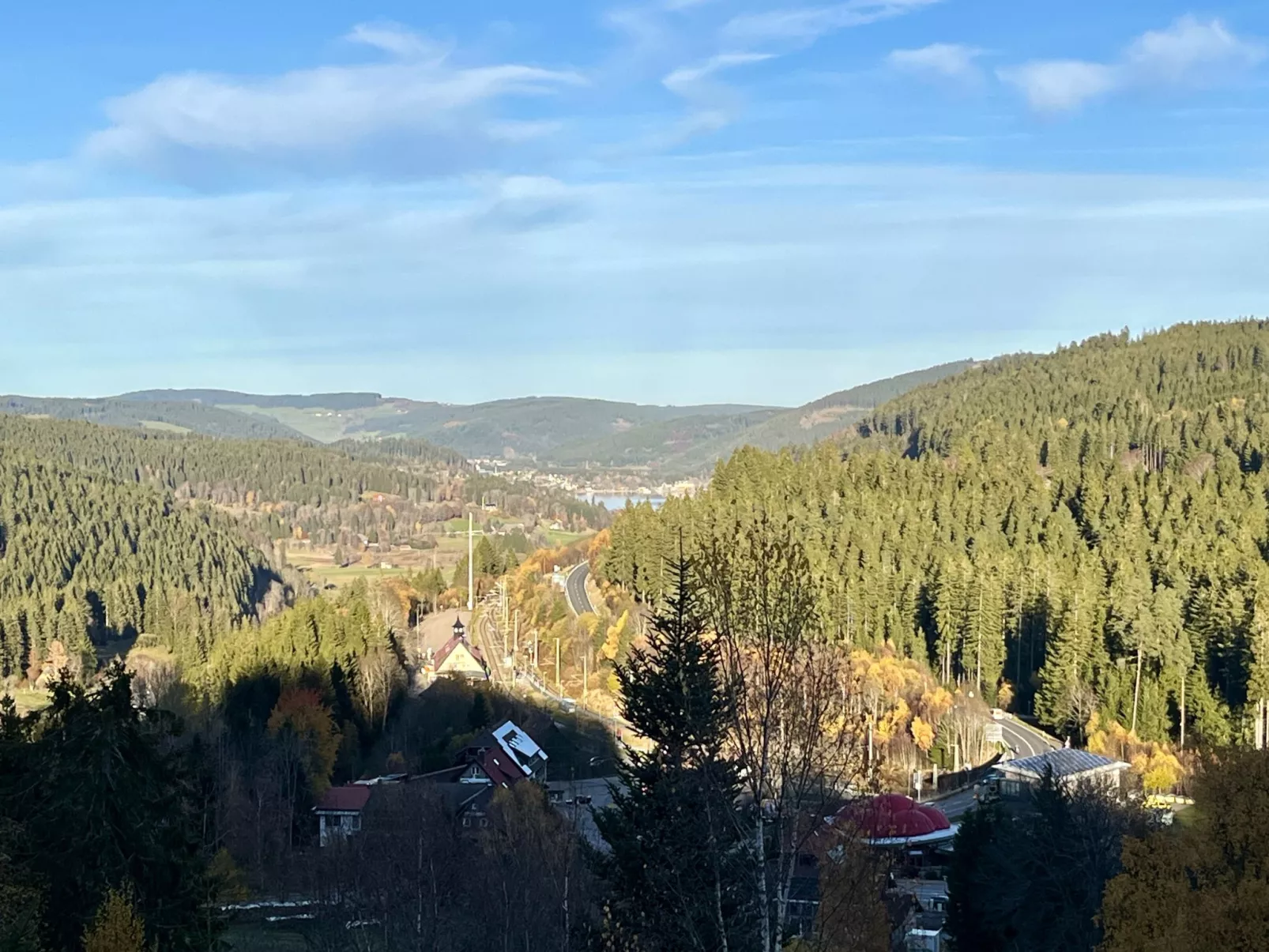 Falkennest - mit Blick auf den Titisee-Buiten