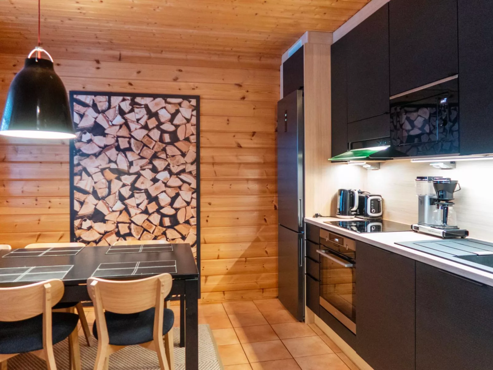 Vuokatti villas ahma-Binnen