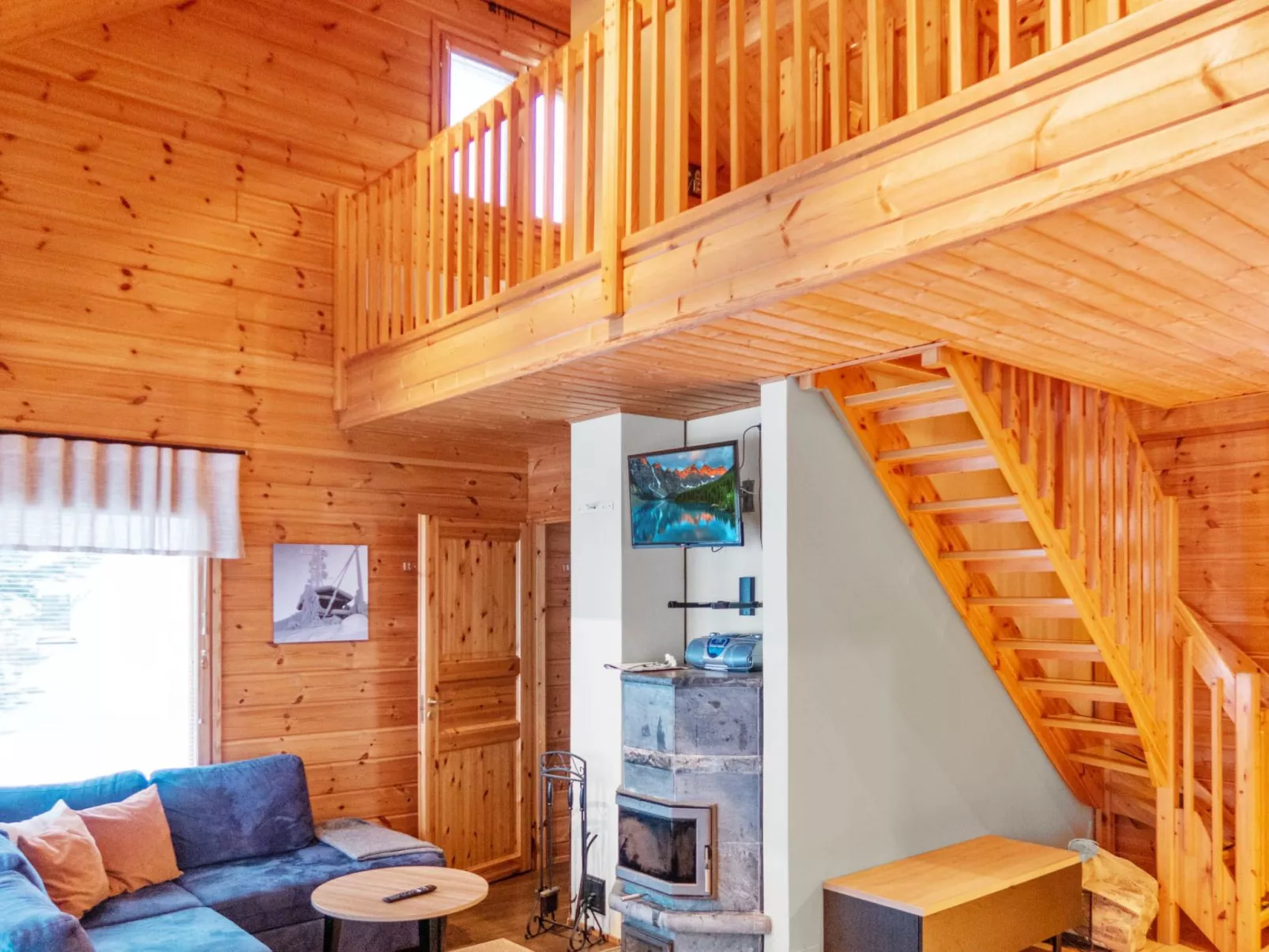 Vuokatti villas ilves-Binnen