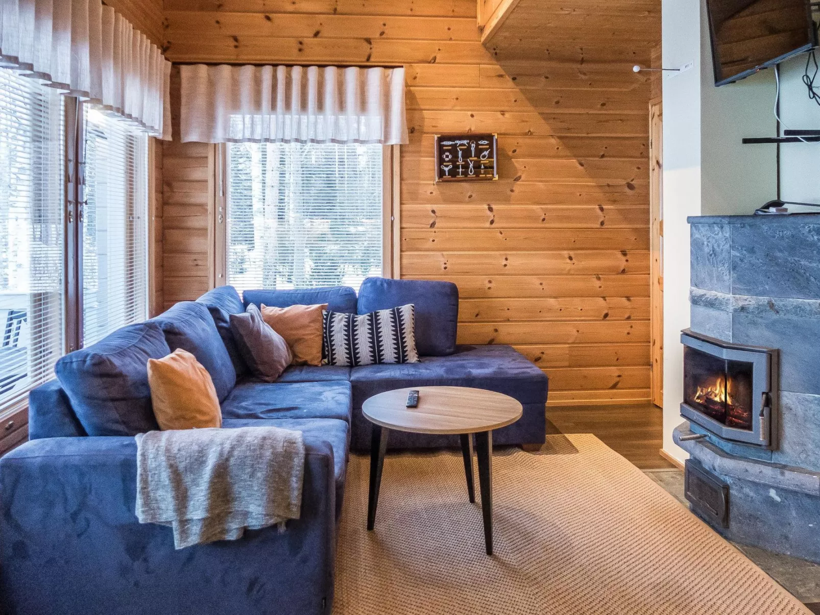 Vuokatti villas susi-Binnen