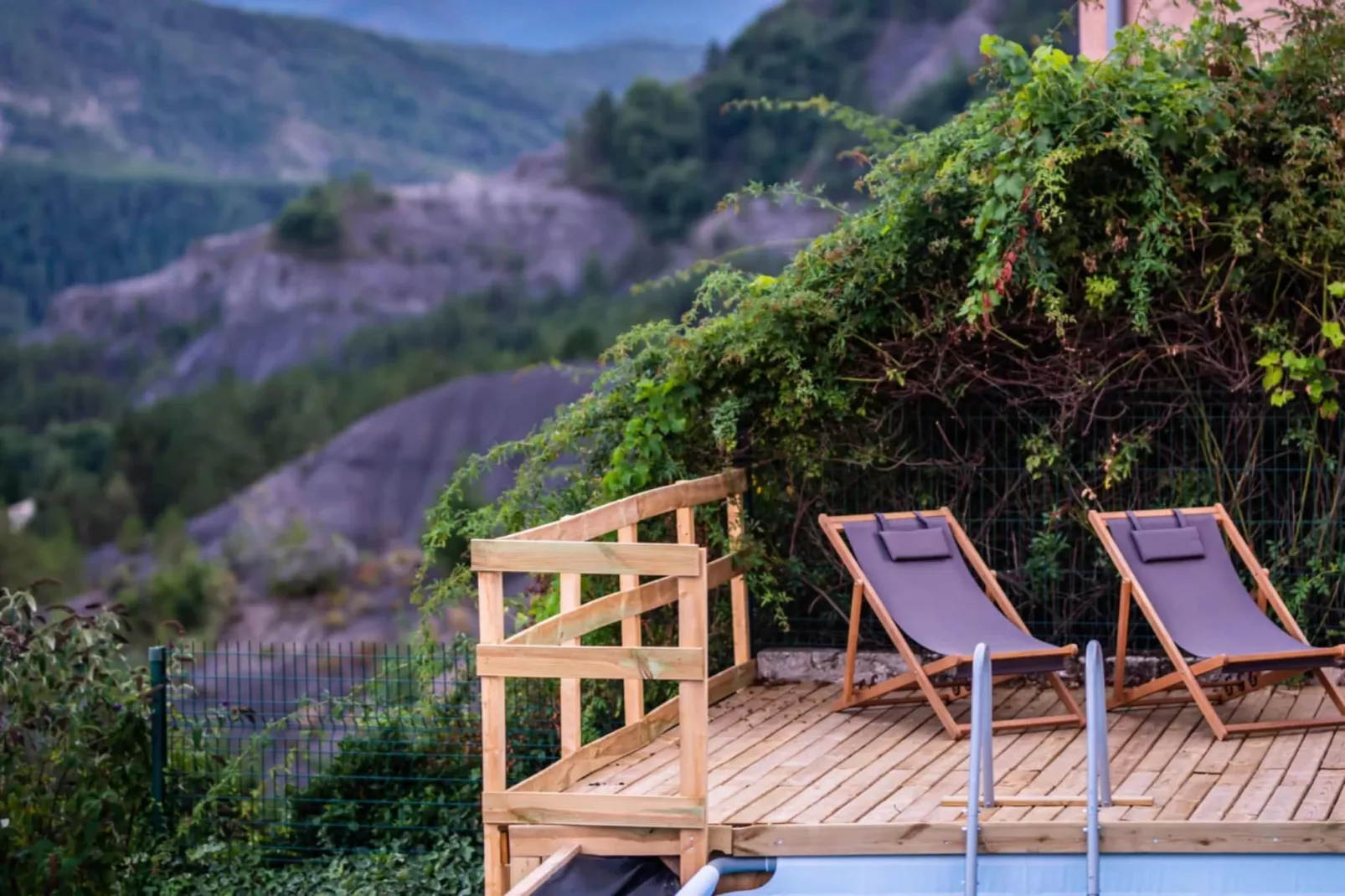 Barre des Dourbes-Terrasbalkon