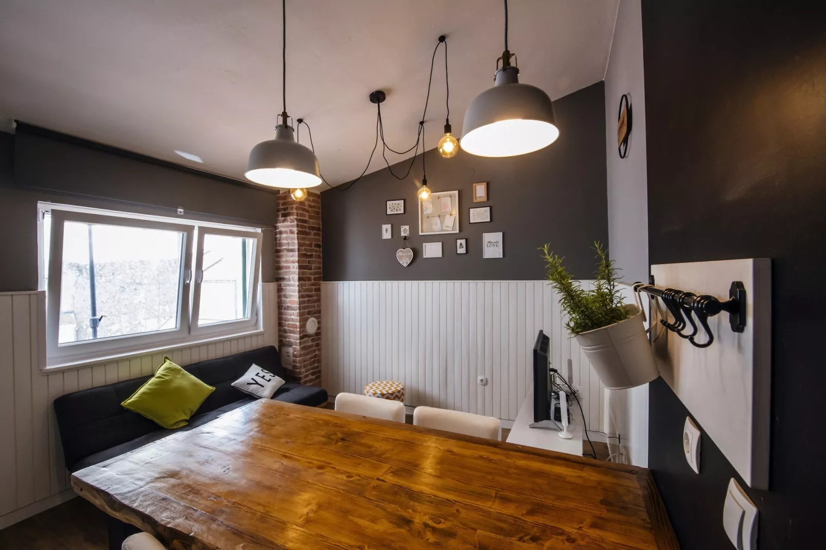 Beach Apartment Neno-Woonkamer