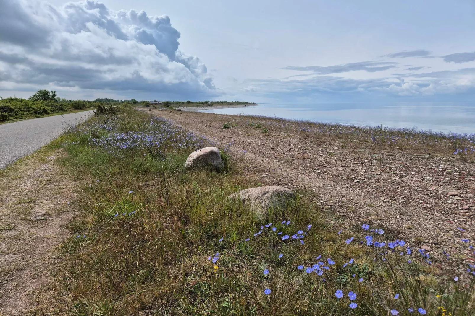 Nostalgische eilandidylle in Aâ€“land-By Traum-Waterzicht