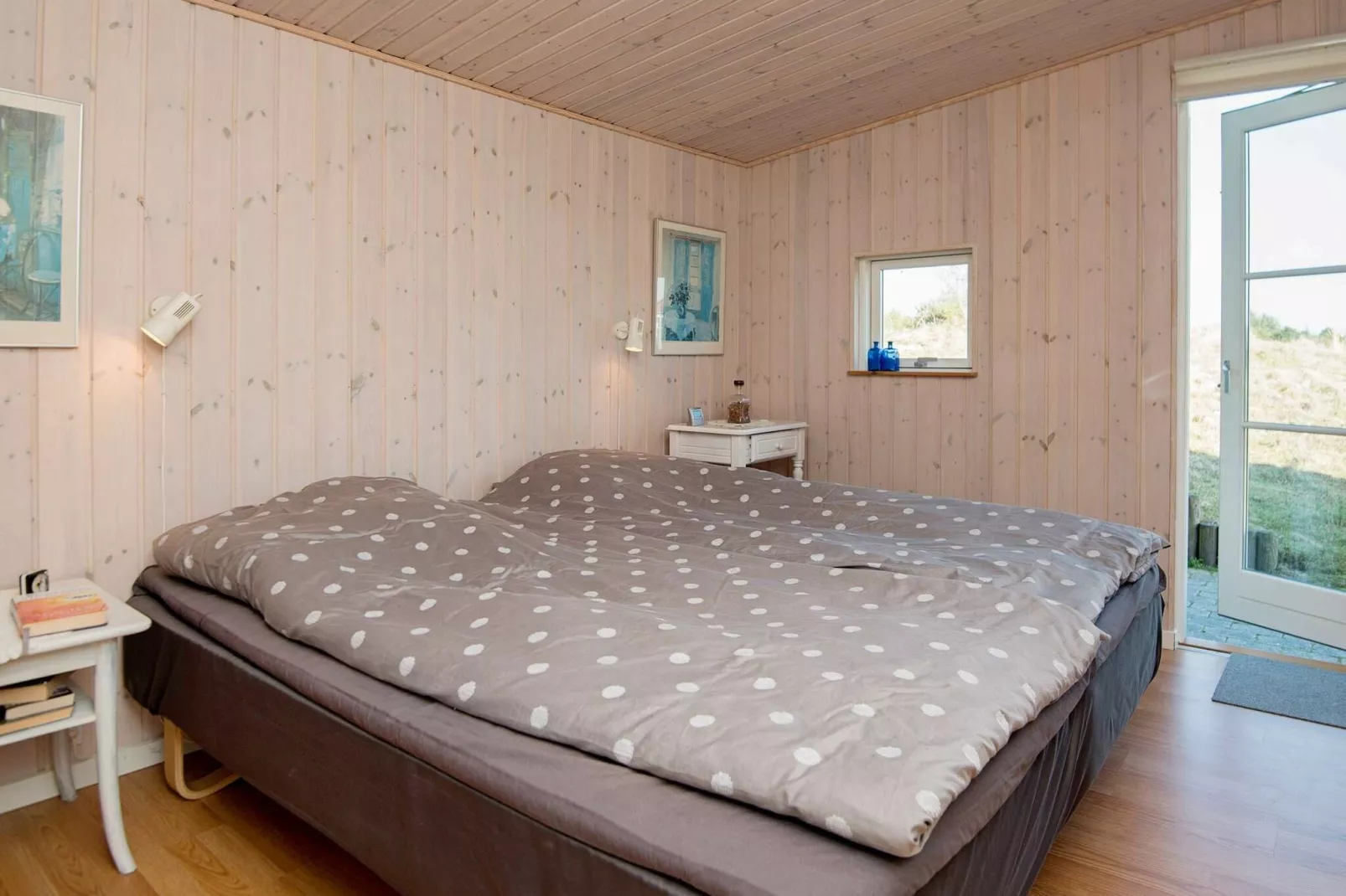 Rustieke Strandhut in Rindby-By Traum-Binnen