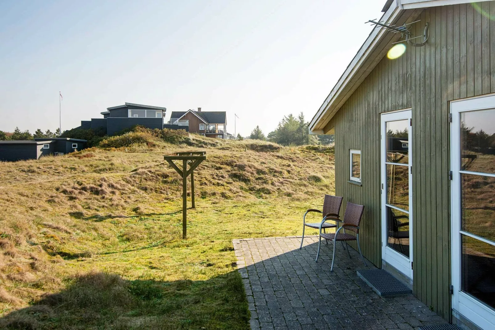 Rustieke Strandhut in Rindby-By Traum-Uitzicht