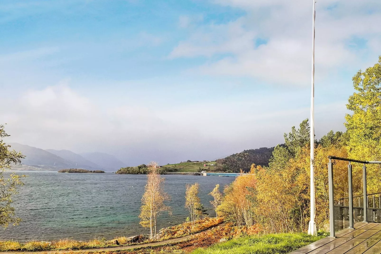 FJORDGLØTT-Waterzicht