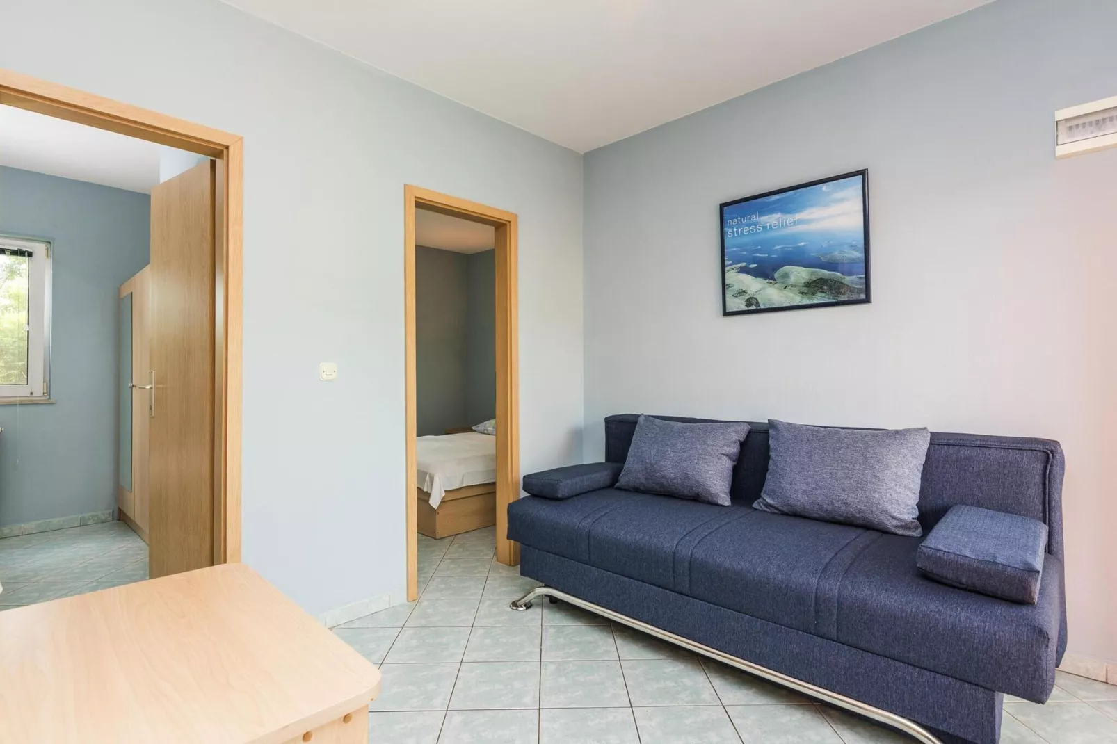 Apartments Albi, Zaton-A5, ca. 35 qm, bei Belegung mit 1-4 Personen-Woonkamer
