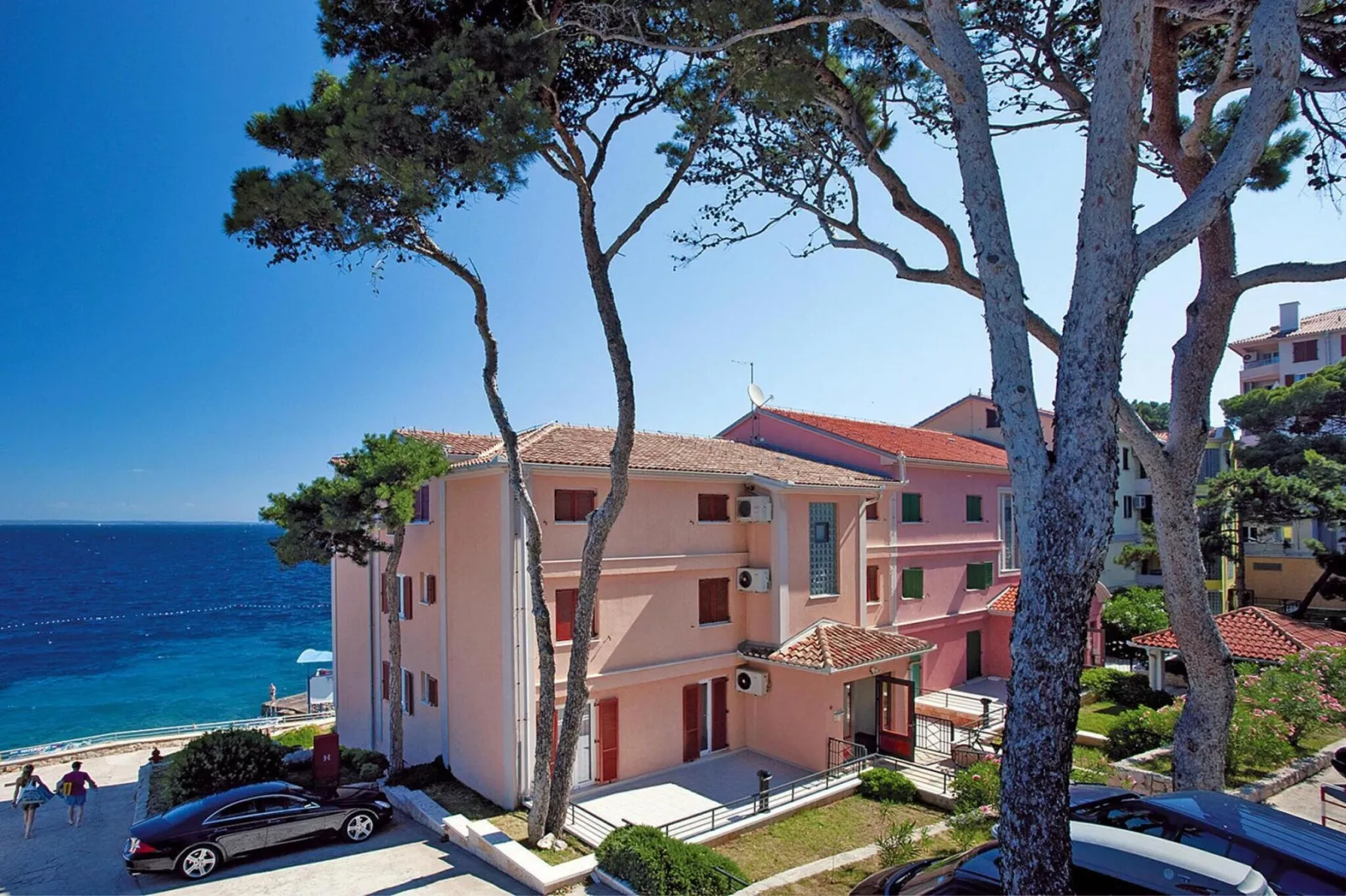 Apartments Punta, Veli Losinj-2-Raum-App., A1 (2+1), ca. 37 qm, für 3 Pers.-Buitenkant zomer