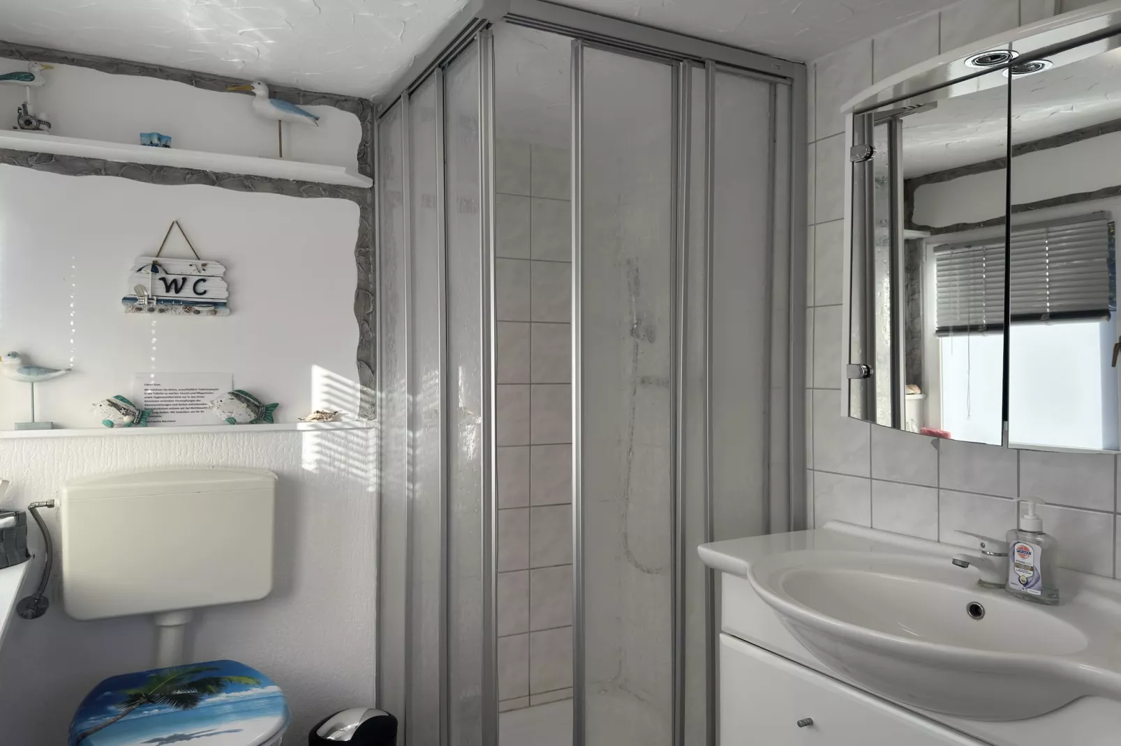 Bootshaus direkt am See mit eigenem Steg-Badkamer