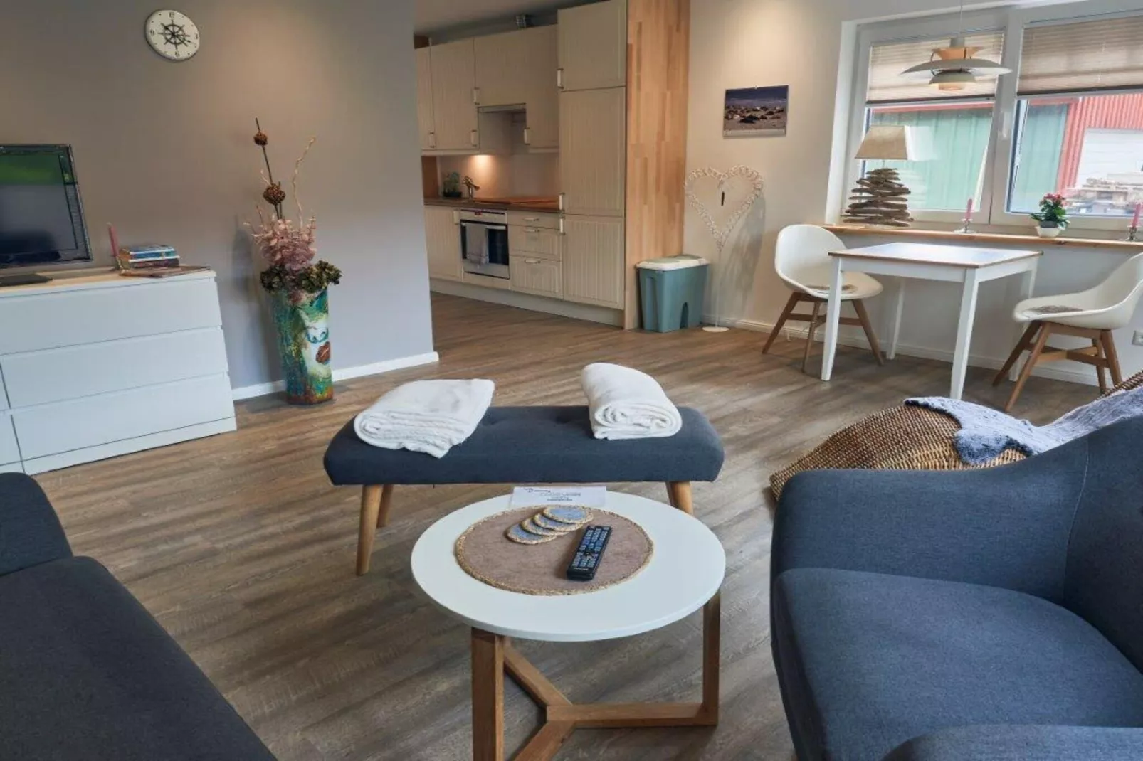 Ferienhus Tönning-Woonkamer