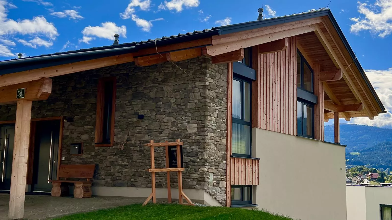 Chalet Kolibri-Buitenkant zomer