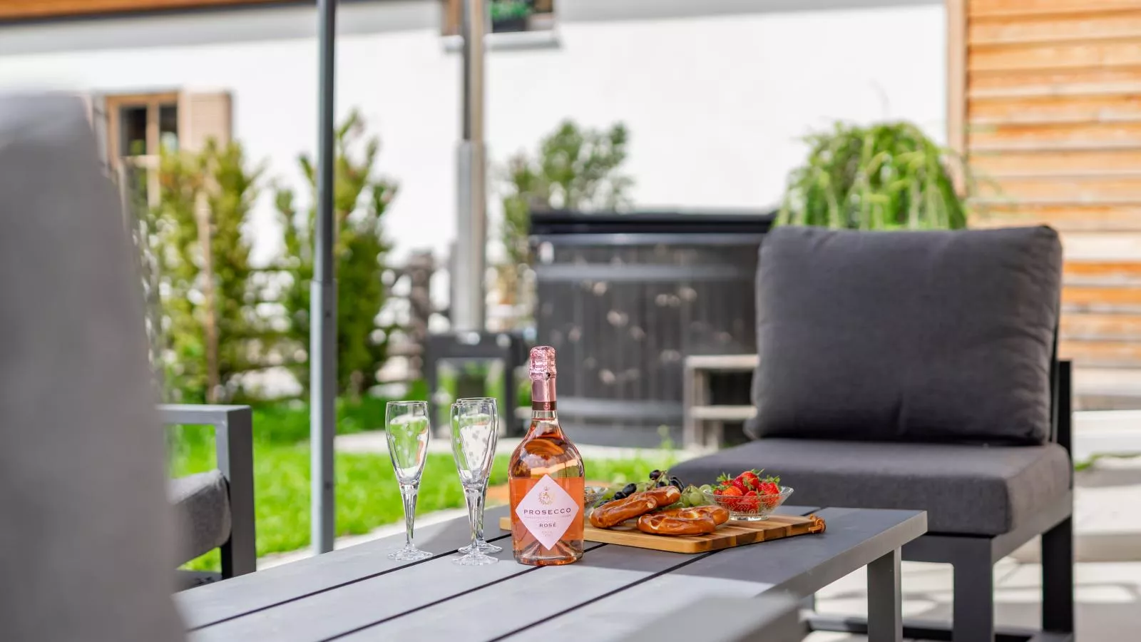 Donnersbach Lodge-Terrasbalkon