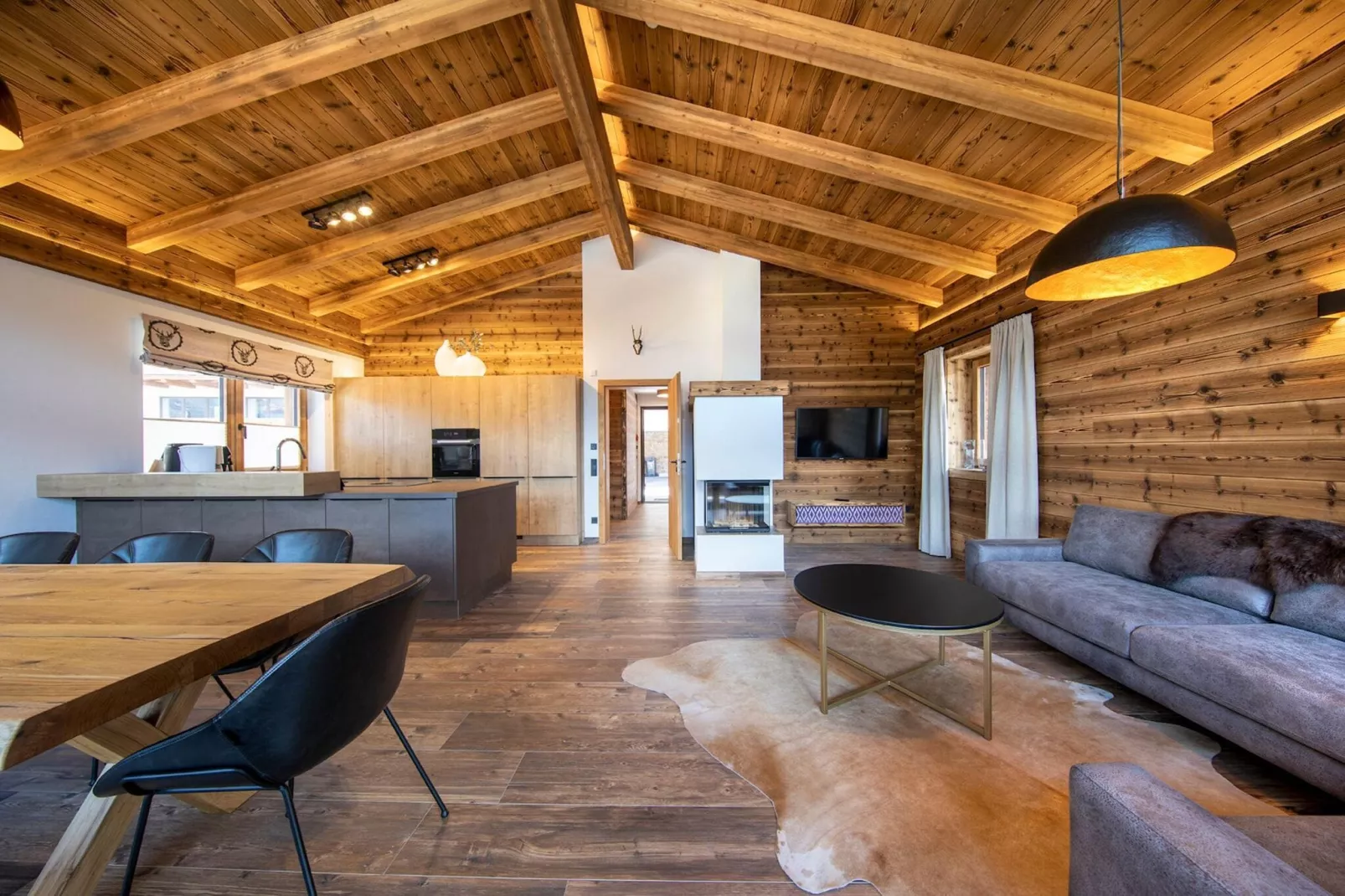 Rossberg Hohe Tauern Chalets 11-Woonkamer