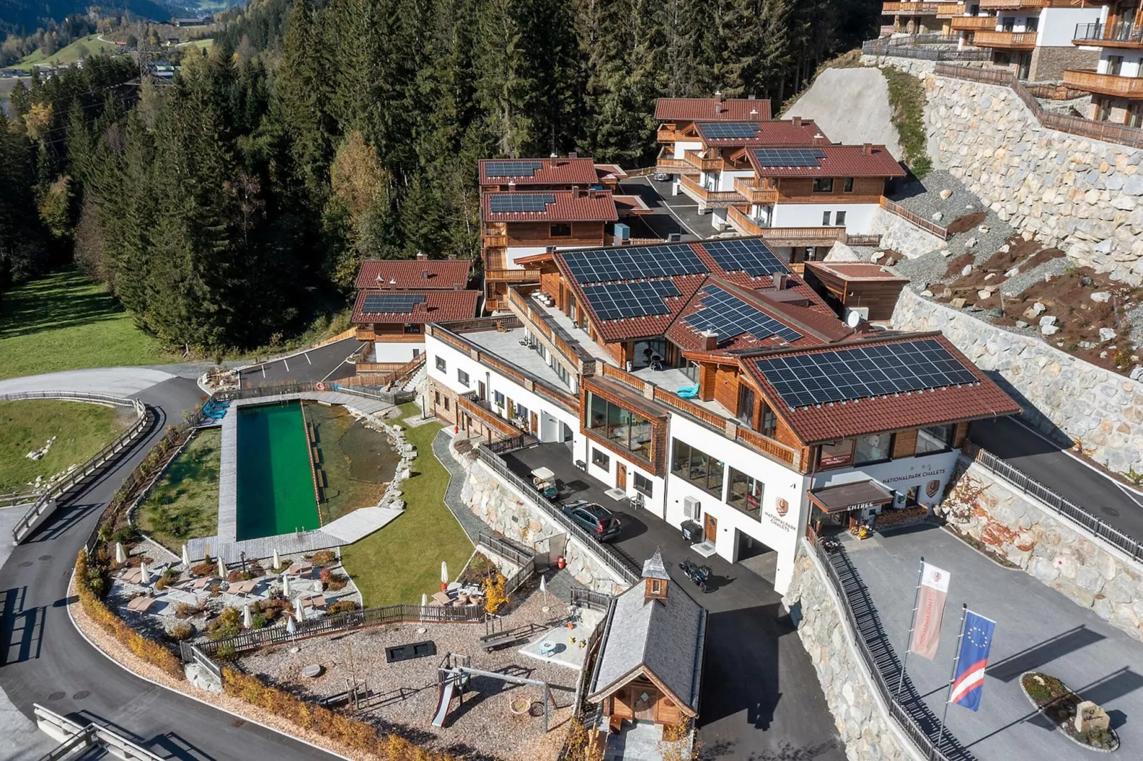 Rossberg Hohe Tauern Chalets 11-Parkfaciliteiten