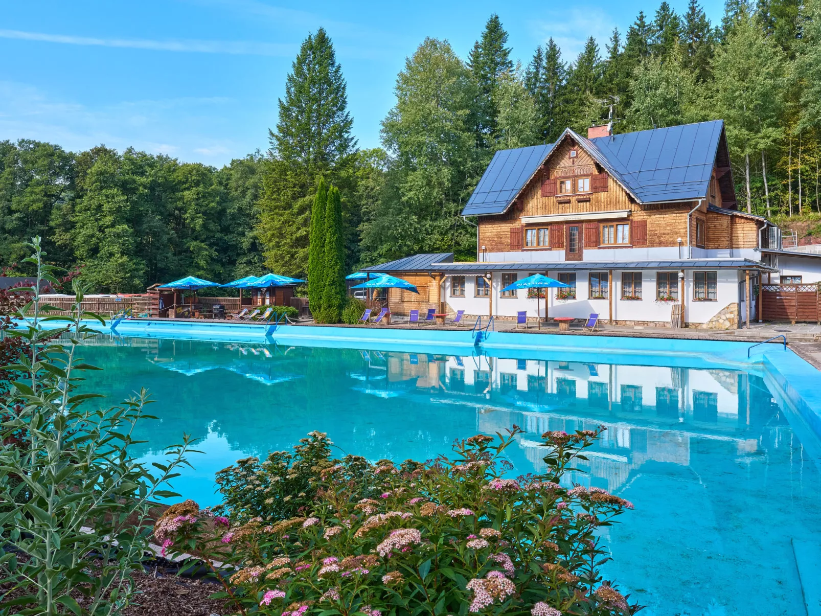 Luxe Timber Lodge & Pet Retreat-Buiten