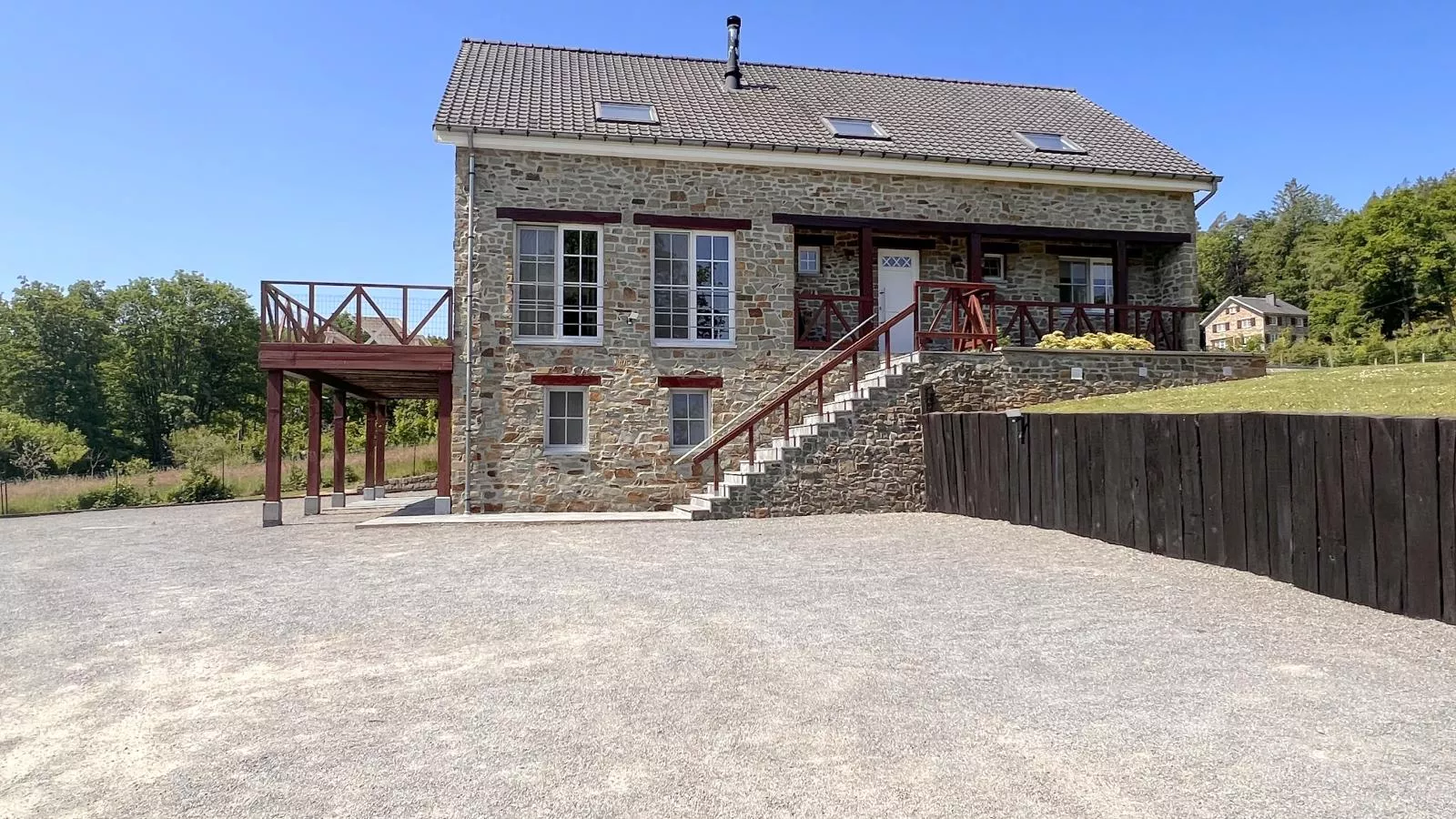 Sur les Thiers-Buitenkant zomer