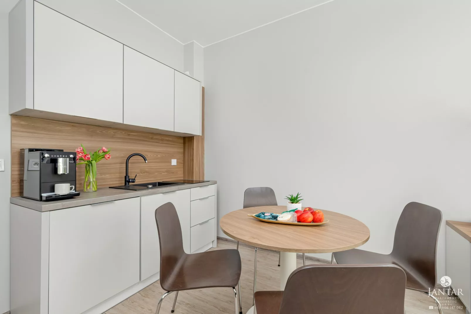 Apartament Grunwaldzka 12d/13 Pobierowo-Keuken