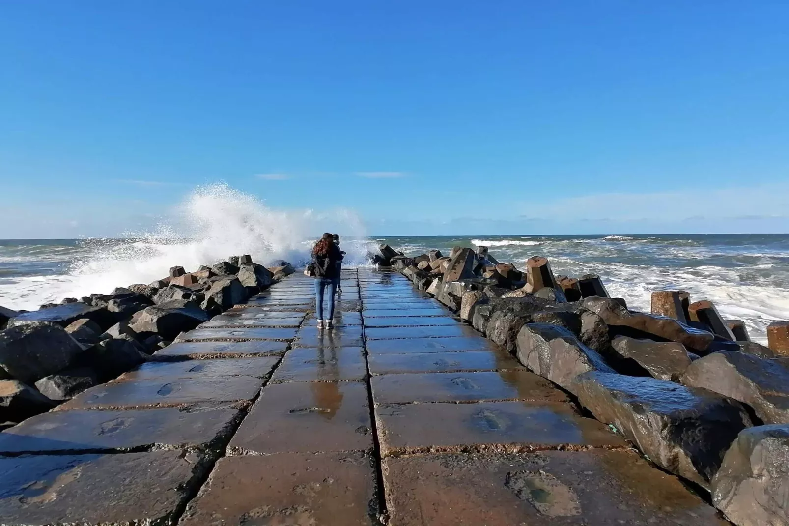 Familievakantiehuis aan de Noordzee-Waterzicht
