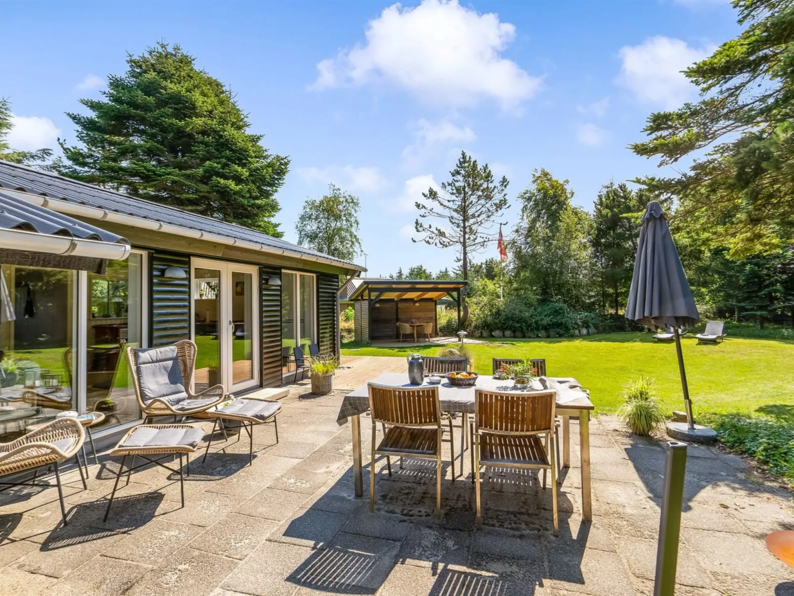 "Jenvold" - 1.5km from the sea-Buiten