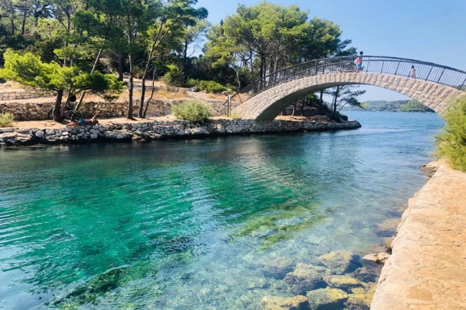 Apartments Franka Saplunara-Double Room with Terrace and Sea View-Sfeer