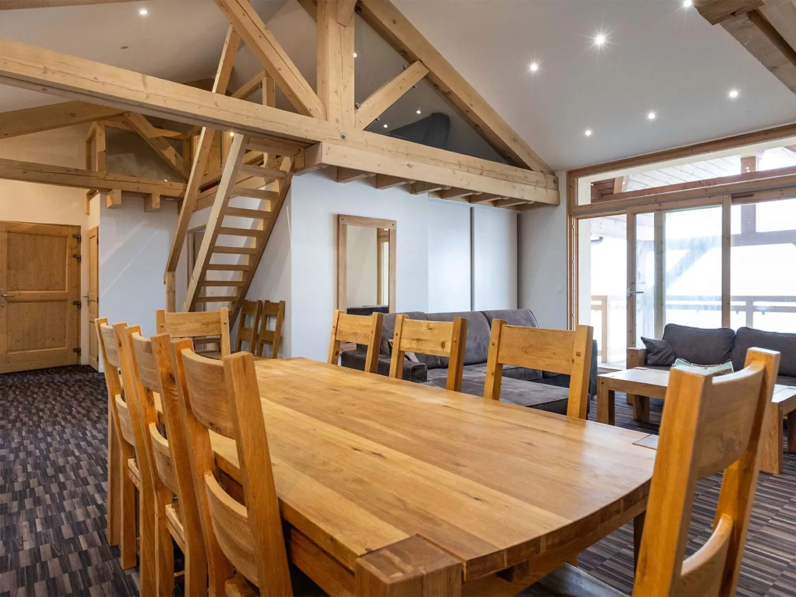 Chalets Les Amis-Binnen