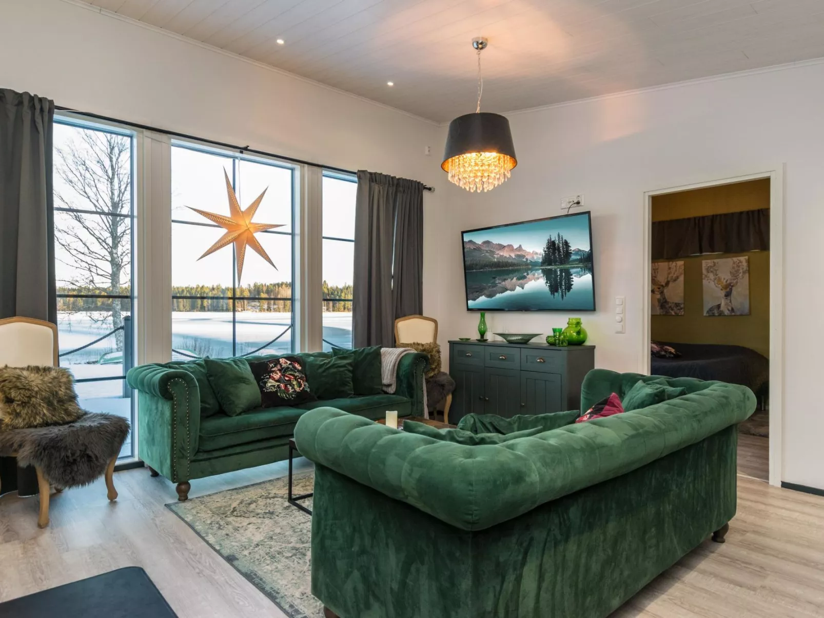 Villa karhentimantti-Binnen