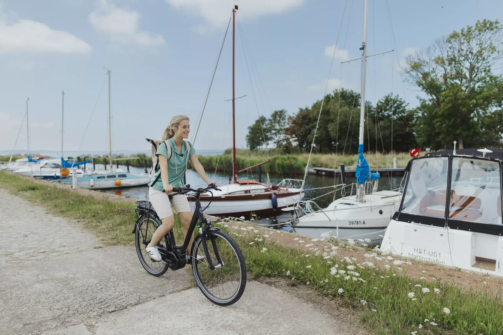 Rügen Resørt Sagard-Gebieden zomer 1km