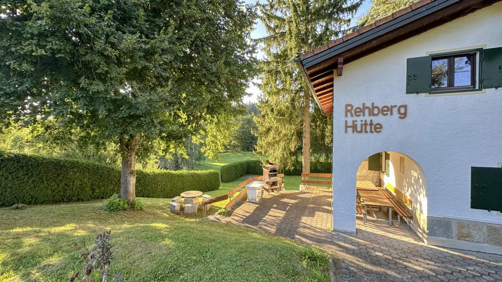 Rehberg Hütte-Terrasbalkon