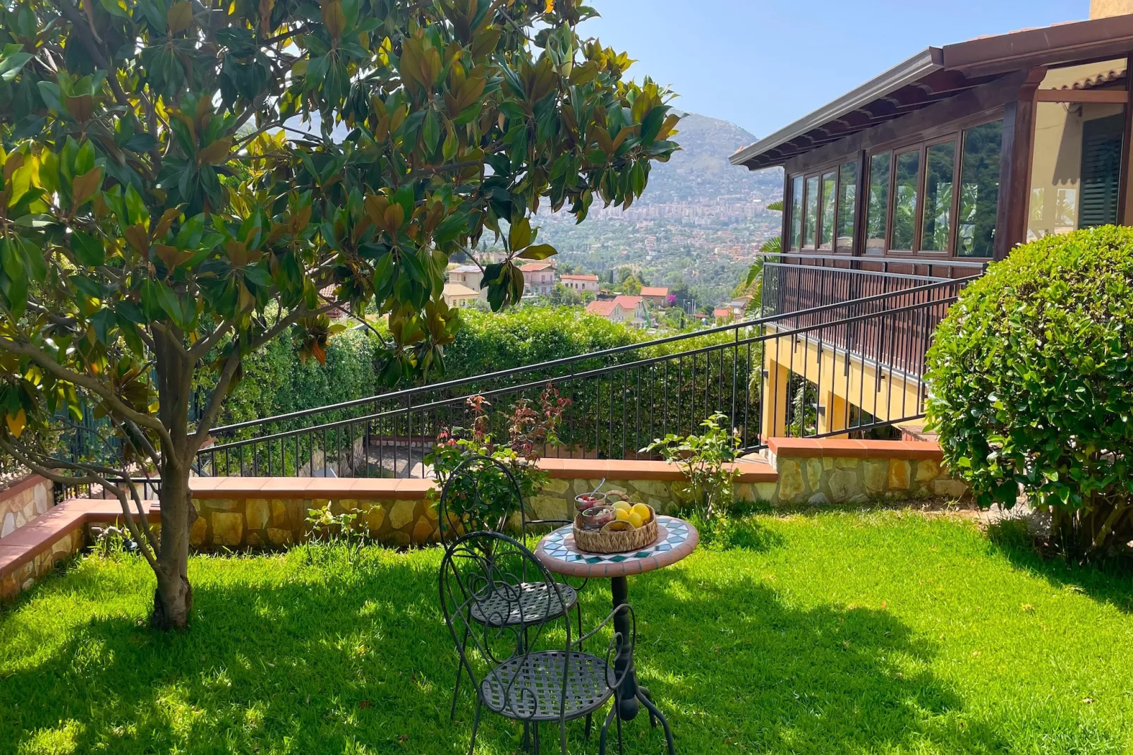 Villa Melograno-Tuinen zomer