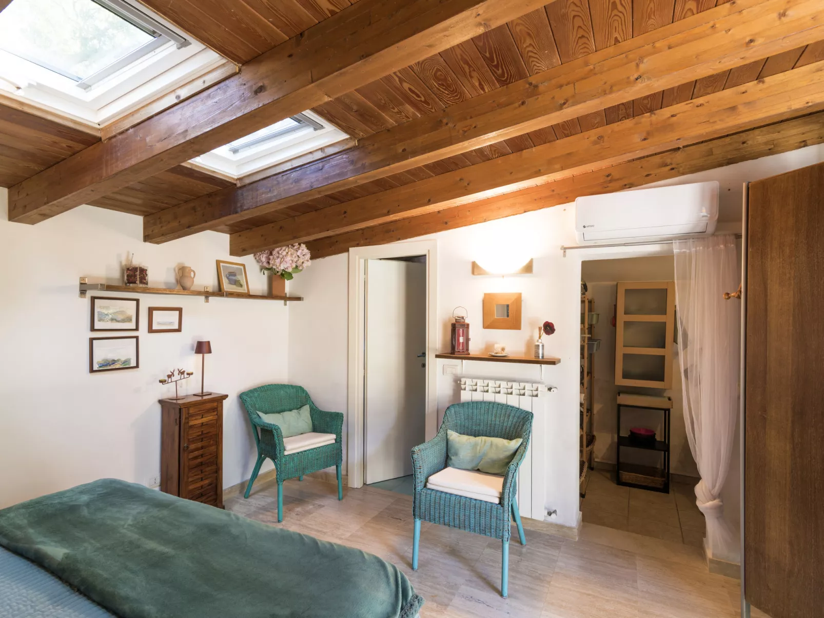 La casina nel bosco-Binnen