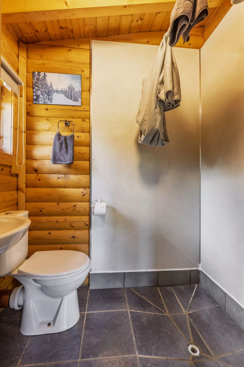 Cragdhu Log Cabin-Binnen