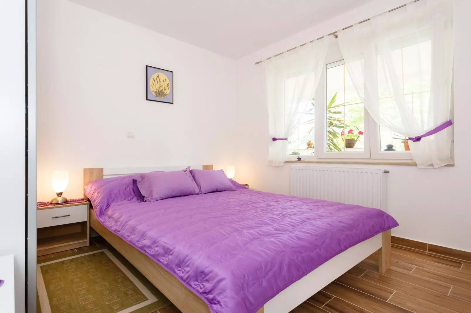 Cozy and Trendy Apartments Krk - Two Bedroom Apartment with Terrace-Slaapkamer