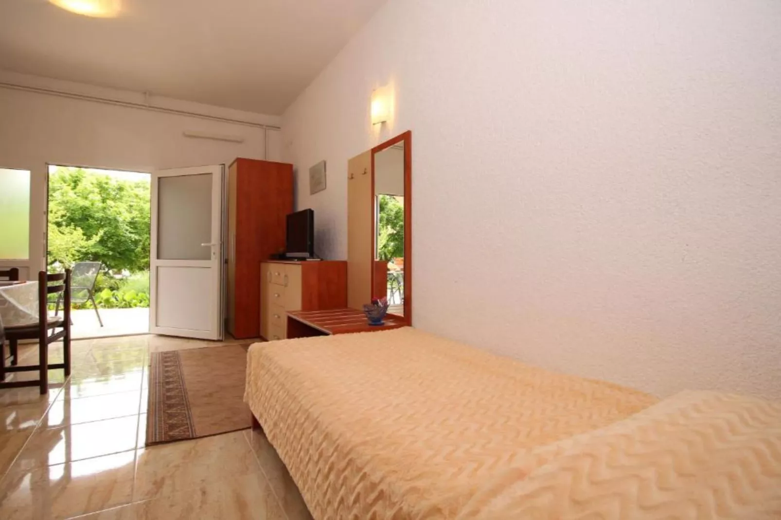 Apartments Butković - One Bedroom Apartment (A2)-Slaapkamer