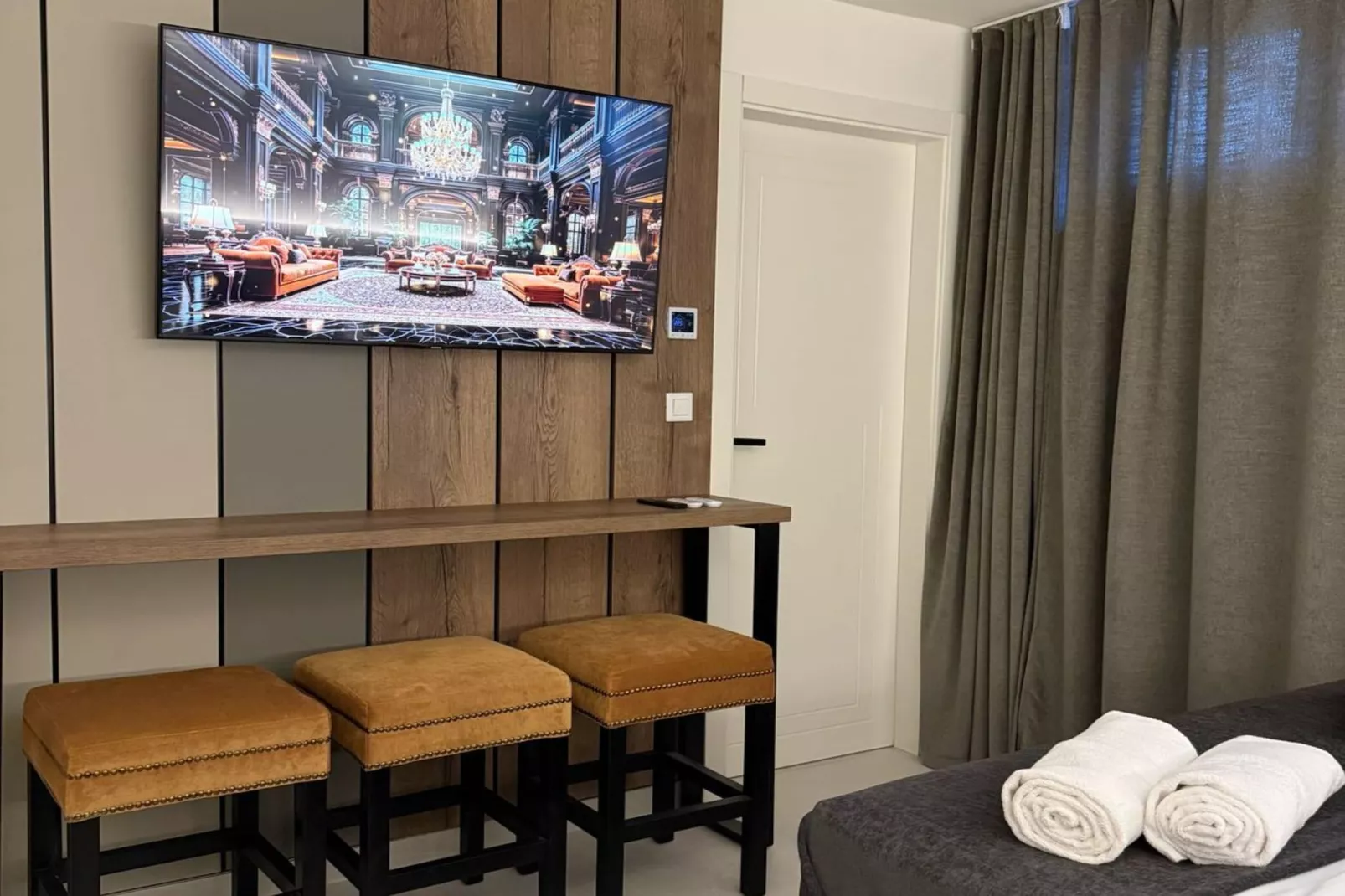 Leonarda Waterfront Residences-Studio Apartment (The Marina studio) -S6-Slaapkamer