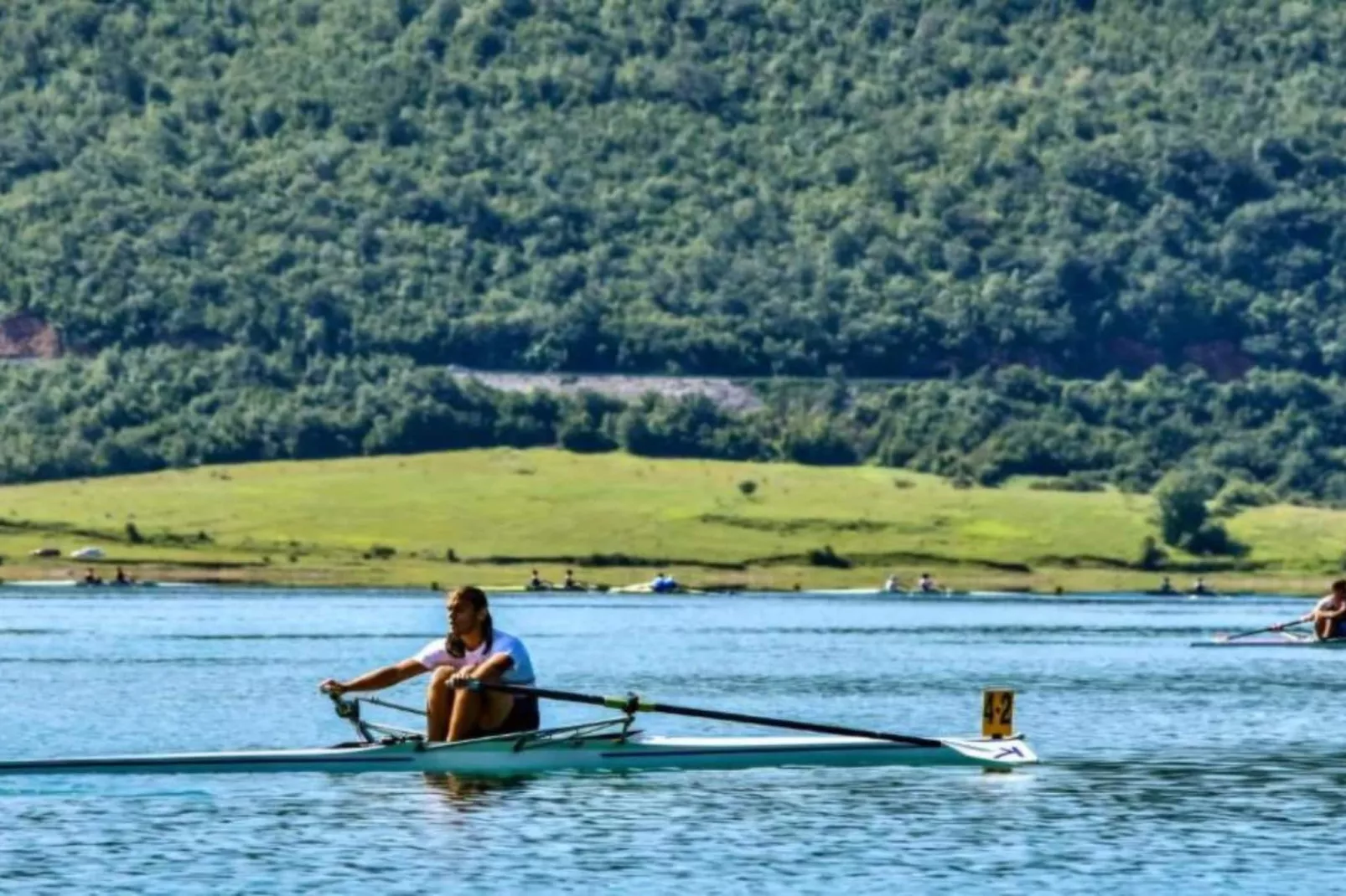 Apartment and Room Mare Vrlika -  Double Bedroom  with Terrace and External Kitchenette-Uitzicht