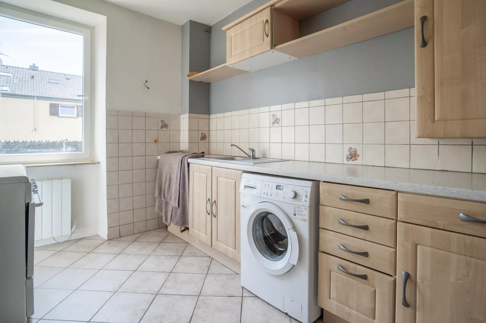 Fijn appartement in Belfort bij het centrum-Keuken