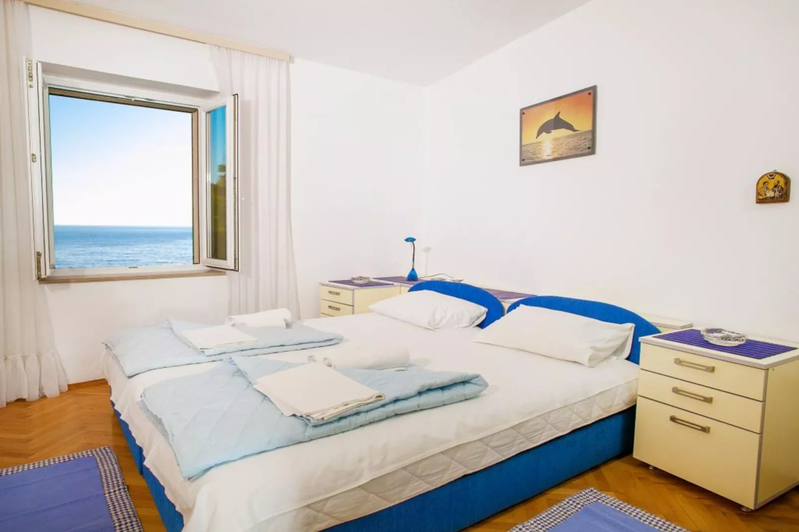 Comfortable Stay with Sea View in Petrovac  - One Bedroom Apartment  3-Slaapkamer