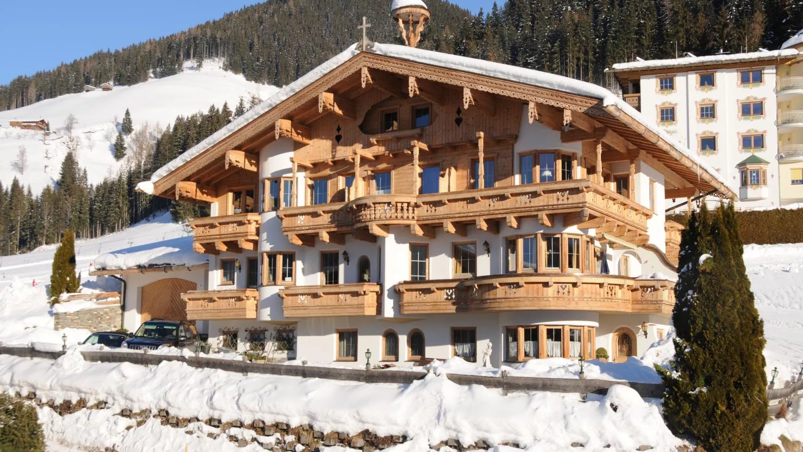 Landhaus Marchfeld Top 1  Top 2 Top 3-Exterieur winter