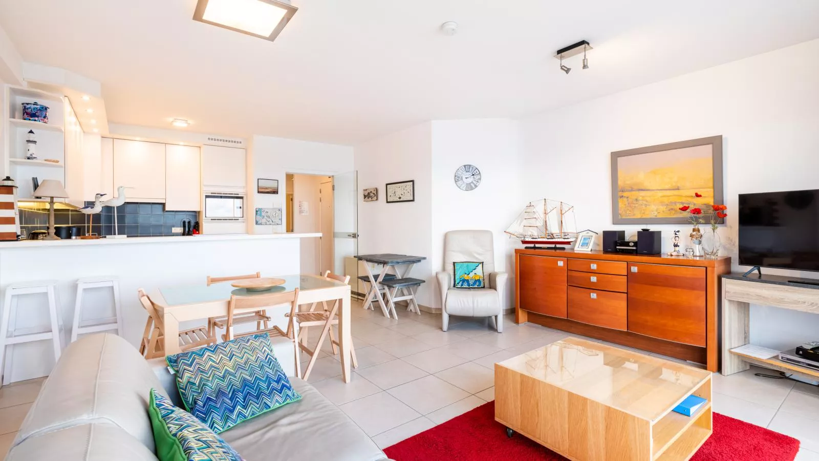 Les Petrels zesde-Woonkamer